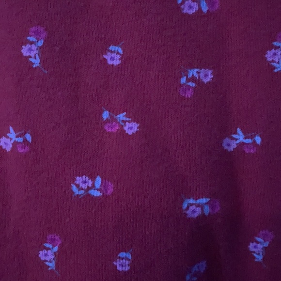 Floral scoop long sleeve - Picture 3 of 4